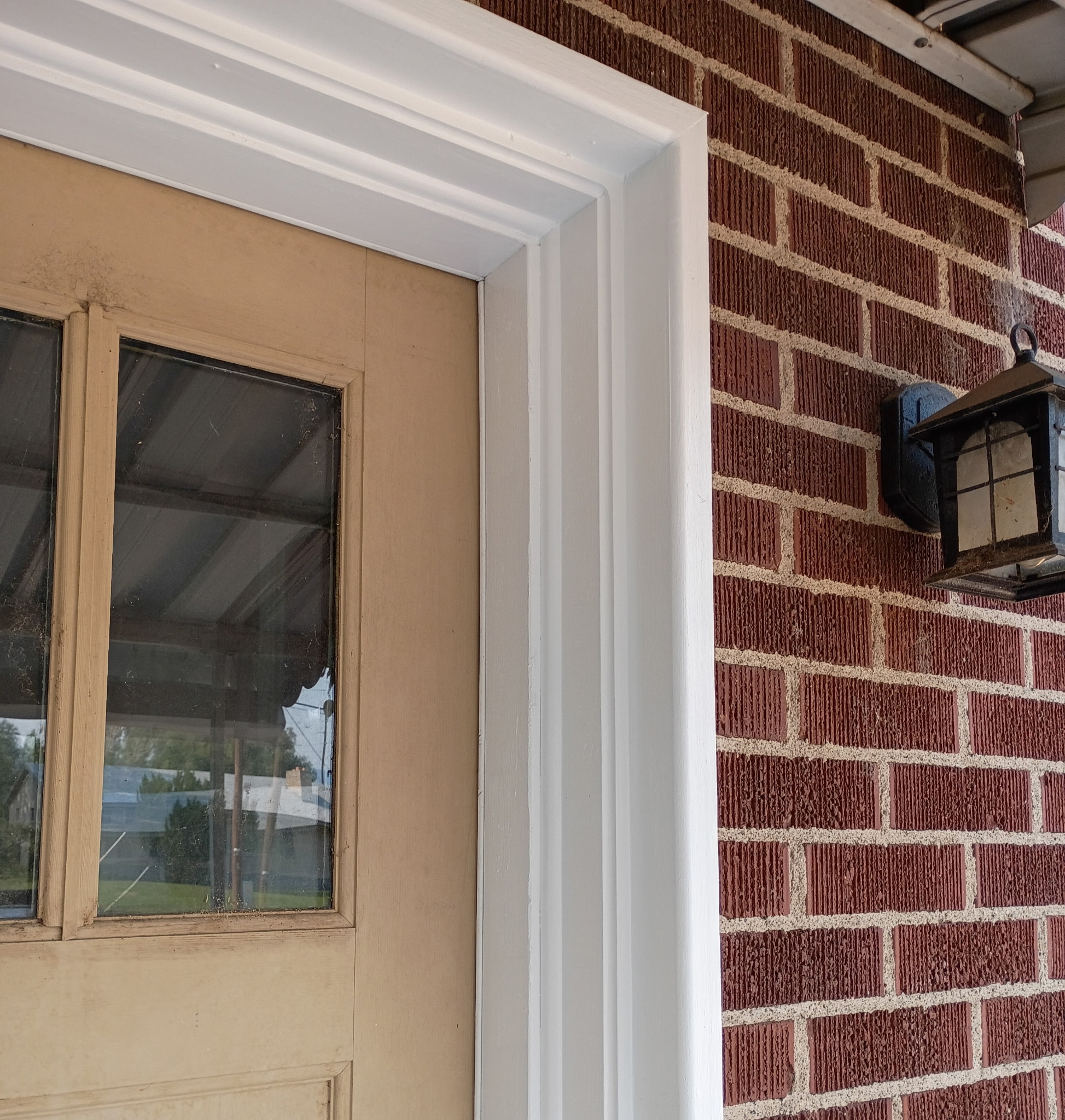 After: Door Frame Repair